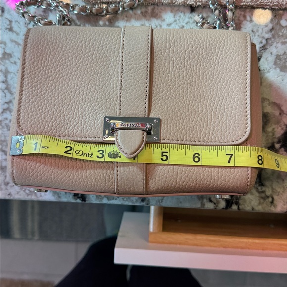 Aspinal of London Medium Lottie Leather Shoulder Bag - Picture 11 of 14